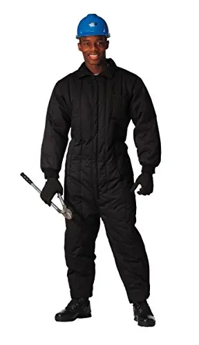 Rothco insulated twill coveralls demonstrating durable construction