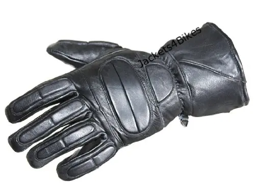 Jackets 4 Bikes motorcycle winter gloves with sheep leather