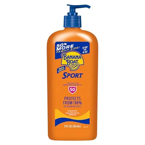 Banana Boat Sport Ultra sunscreen lotion with SPF 50