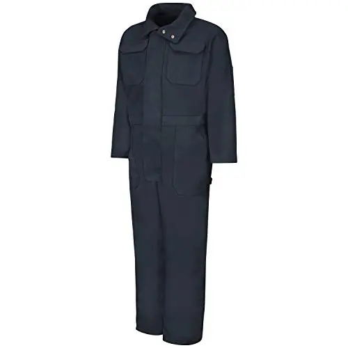 Red Kap insulated blended duck coverall with multiple pockets