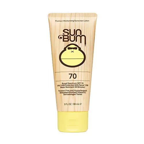 Sun Bum Original SPF 70 sunscreen bottle
