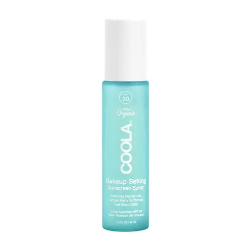 COOLA organic makeup setting spray with SPF 30