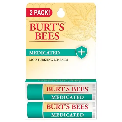 Burt's Bees Medicated Lip Balm with eucalyptus oil
