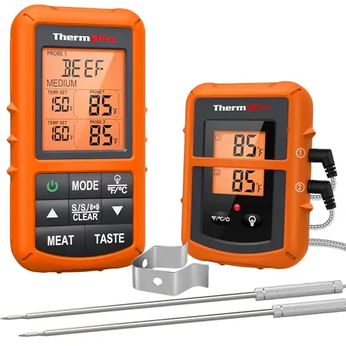 ThermoPro TP20 wireless meat thermometer with dual probes