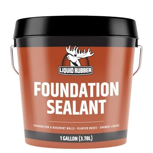 Liquid Rubber waterproof sealant for basement foundations