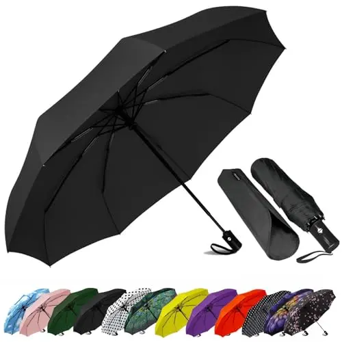 SIEPASA folding travel umbrella compact design