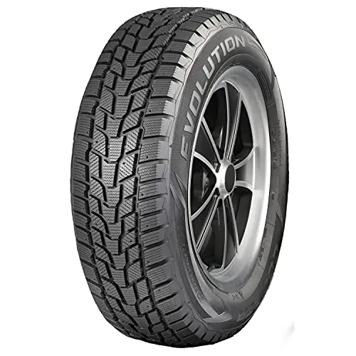 Cooper Evolution Winter tire in snowy conditions