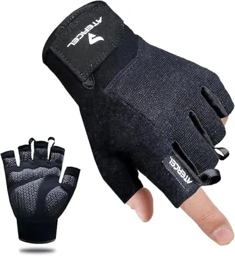 ATERCEL workout gloves with innovative palm design and comfortable fit