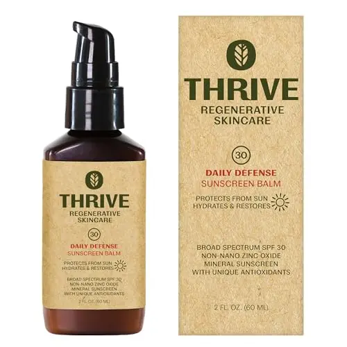 Thrive Natural Care Mineral Face Sunscreen SPF 30 bottle