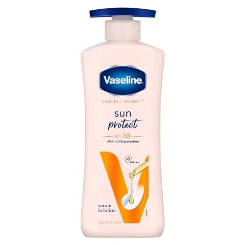 Vaseline Healthy Bright sunscreen body lotion for dry skin