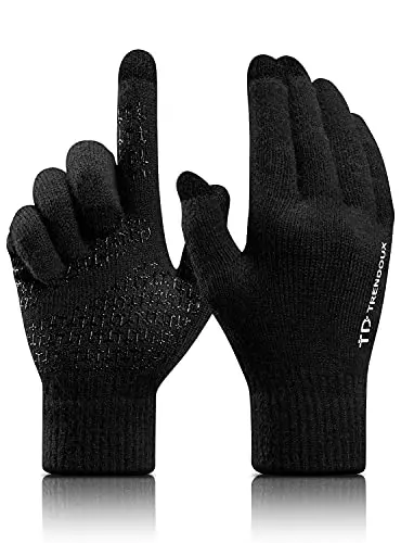 TRENDOUX winter touchscreen gloves for running