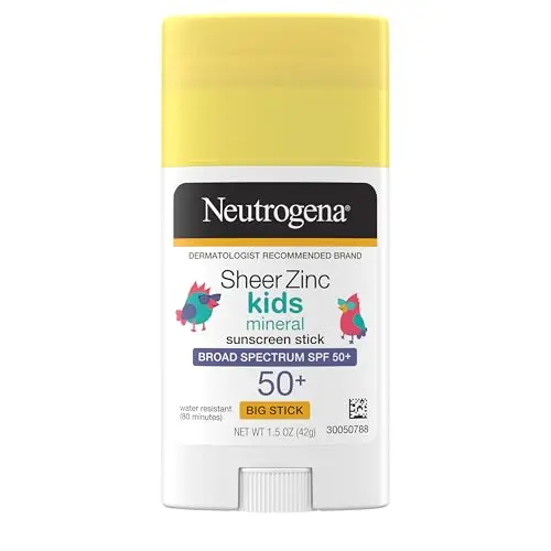 Neutrogena Sheer Zinc mineral sunscreen stick for kids