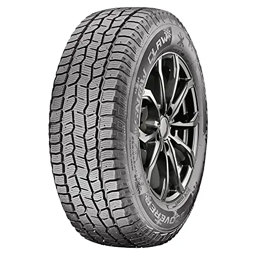 Cooper Discoverer Snow Claw winter truck tire in deep snow