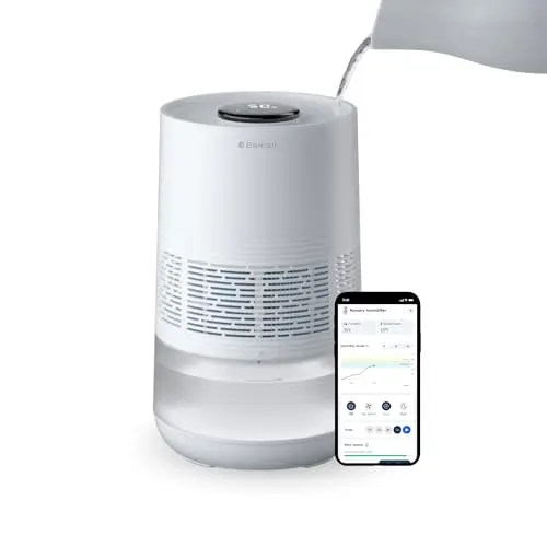 BLUEAIR smart humidifier with invisible mist technology