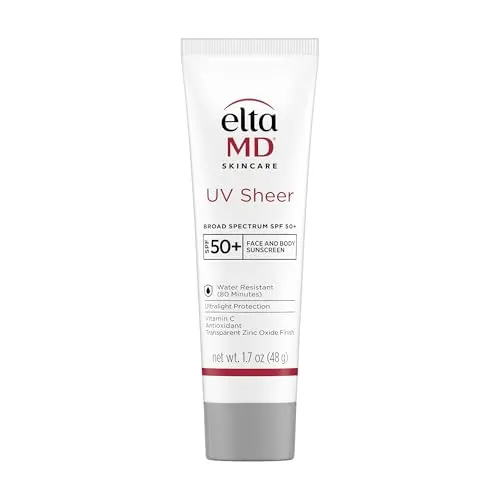 EltaMD UV Sheer face and body sunscreen tube