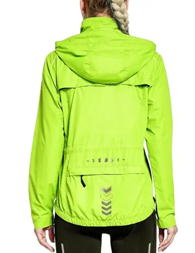 FITST4 SPORTS women's lightweight running windbreaker with hood