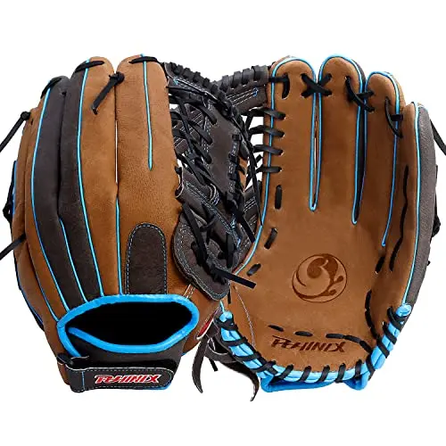 PHINIX all pigskin softball glove in tan and brown