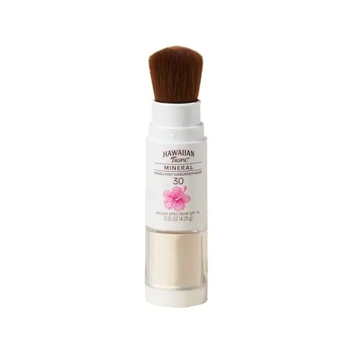 Hawaiian Tropic Mineral Powder Sunscreen Brush
