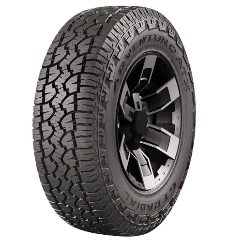 GT Radial Adventuro ATX all-terrain truck tire in snowy conditions