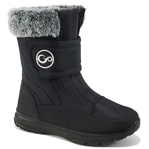 SNOW brand mid-calf winter boots for women