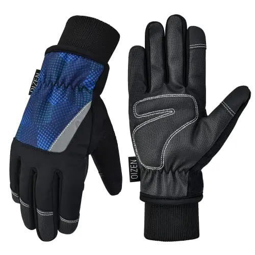 OIZEN waterproof work gloves with 3M Thinsulate