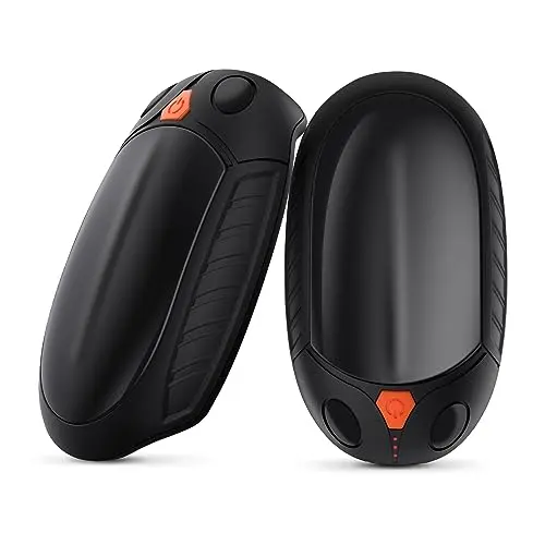 GUTIMO AI Rechargeable Hand Warmers in black
