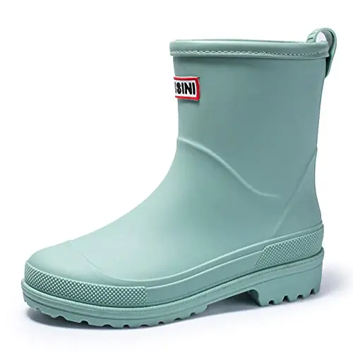 Nutropa Mid Calf Rain Boot for women in green