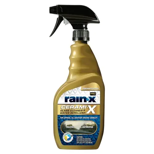 Rain-X Cerami-X Glass Cleaner and Water Repellent bottle