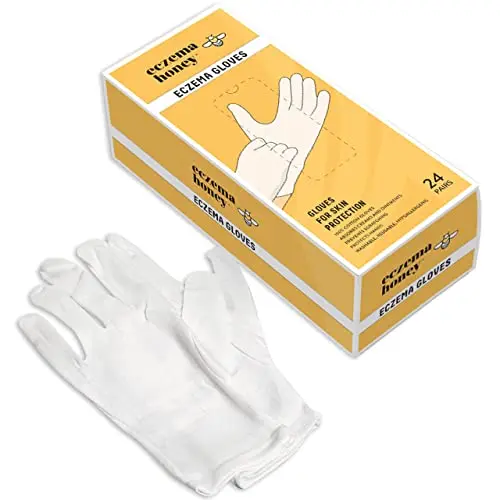 ECZEMA HONEY lab-tested cotton gloves for eczema protection
