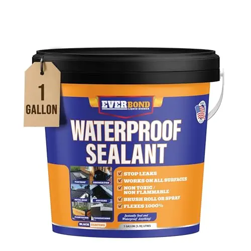 Everbond liquid rubber waterproof sealant for metal surfaces