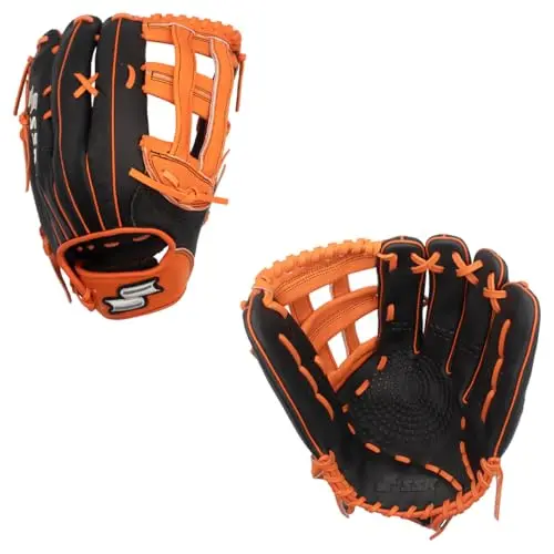 SSK ZSLOW DIMPLE softball glove with dimple sensor technology