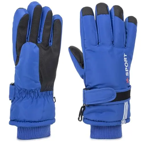 INOGIH Kids Waterproof Ski-Gloves product image
