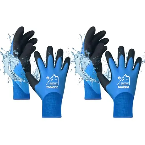 OriStout waterproof winter work gloves for men and women