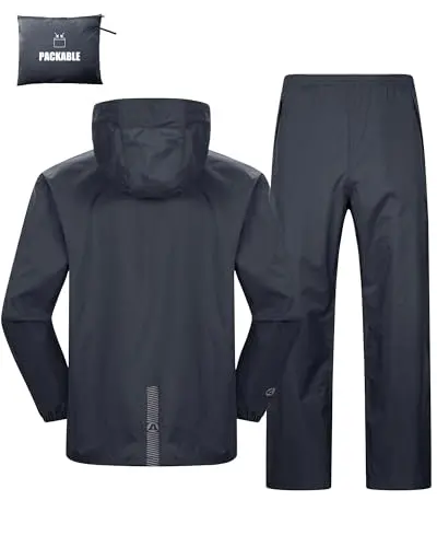 Outdoor Ventures Rain Suit compact and lightweight for travel