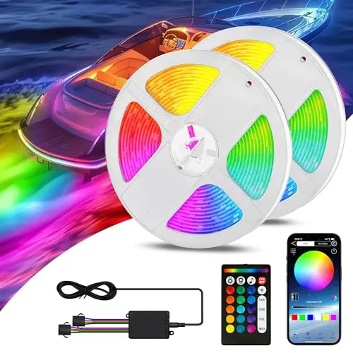 EK ENNOKING RGB boat LED strip lighting kit with app control