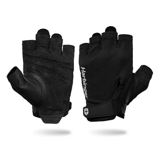 Harbinger Power Gloves with leather palm