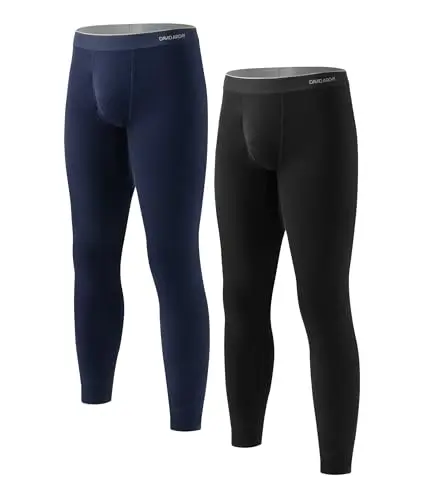 DAVID ARCHY heavyweight thermal underwear set for extreme cold weather hunting