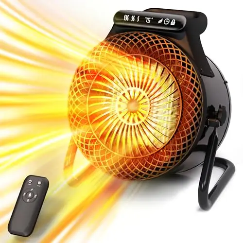 Riseon Outdoor Heater with oscillation feature and remote control