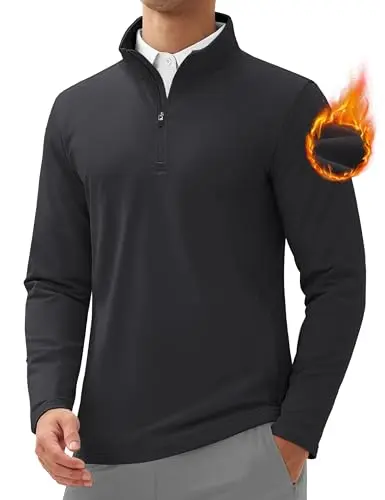 MAGCOMSEN men's water resistant 1/4 zip pullover for golf