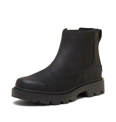 Sorel Revel RD Chelsea waterproof boots for women in black