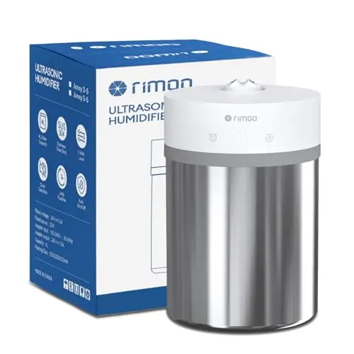 RIMOO stainless steel humidifier with easy clean parts