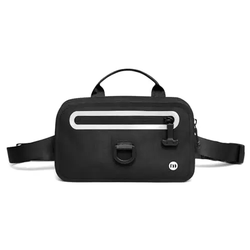 Floating waterproof fanny pack with extra-long adjustable belt
