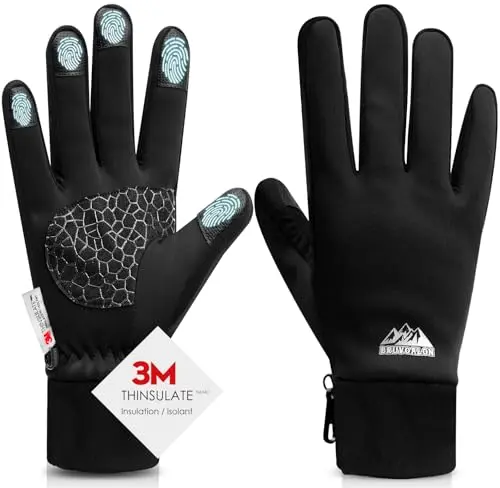 Bruvoalon lightweight winter gloves with 3M insulation