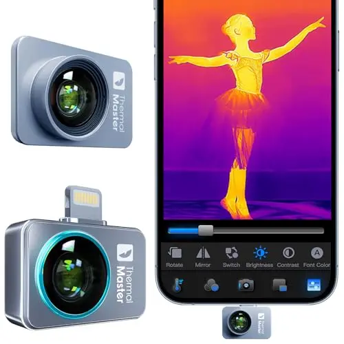 Thermal Master P2 Pro thermal imager with macro lens
