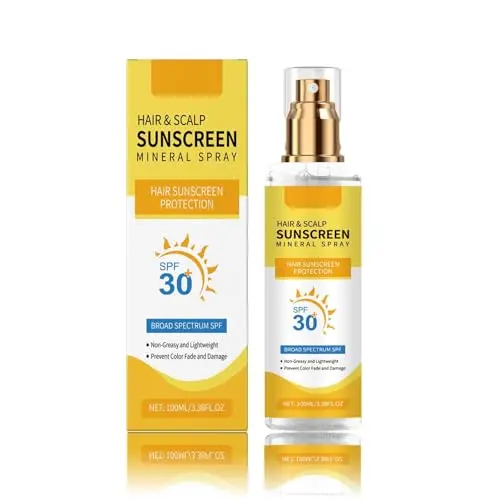 MAOWAPLG hair and scalp sunscreen spray with SPF 30