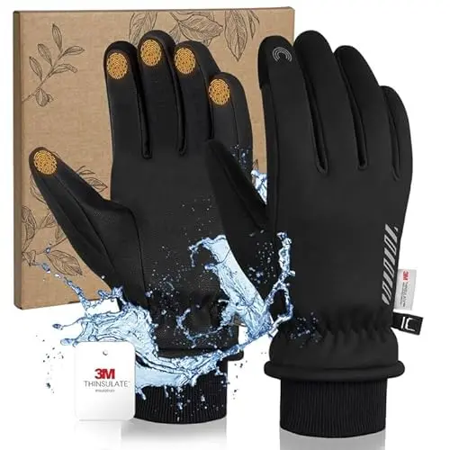 RIGWARL waterproof winter gloves with multiple insulation layers