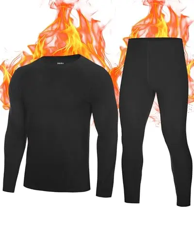 ROADBOX thermal underwear set showing lightweight design and compression fit